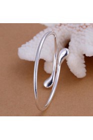 Women's Cuff Bracelet Silver