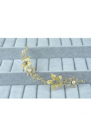 Women's Gold / Alloy Headpiece-Wedding / Special Occasion / Casual Headbands 1 Piece Clear Round