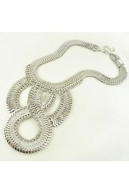 Women's Alloy Necklace Anniversary / Wedding / Party Non Stone