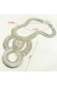 Women's Alloy Necklace Anniversary / Wedding / Party Non Stone