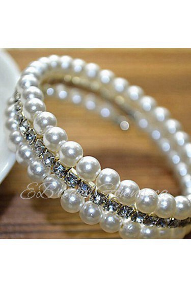 Lucky Woman Vintage Shining Front Opening Bracelets