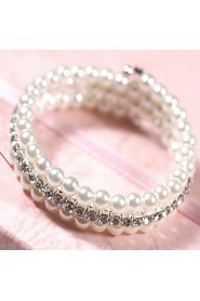 Lucky Woman Vintage Shining Front Opening Bracelets