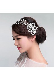 Imitation Pearls Crystal Wedding/Party Headpieces/Forehead Jewelry