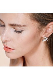 Women's Alloy Stud Earrings With Rhinestone