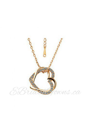 Women's Alloy Necklace Anniversary / Birthday / Gift / Party / Daily / Causal / Office & Career Cubic Zirconia