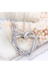 Women's Alloy Necklace Anniversary / Birthday / Gift / Party / Daily / Causal / Office & Career Cubic Zirconia