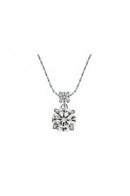 Women's Alloy Necklace Anniversary / Birthday / Gift / Party / Daily / Causal / Office & Career Cubic Zirconia