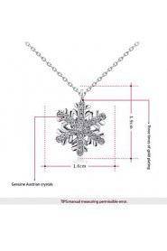 Women's Alloy Necklace Anniversary / Engagement / Birthday / Special Occasion / Office & Career / OutdoorCubic