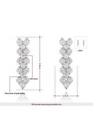 Drop Earrings Women's Alloy Earring Cubic Zirconia