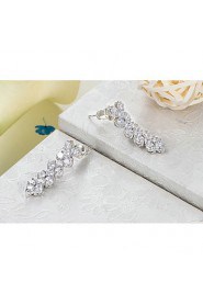 Drop Earrings Women's Alloy Earring Cubic Zirconia