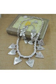 Jewelry Set Women's Anniversary / Gift / Party / Daily Jewelry Sets Alloy Non Stone Bracelets / Necklaces Silver