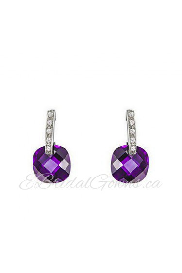 Drop Earrings Women's Alloy Earring Cubic Zirconia