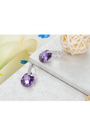 Drop Earrings Women's Alloy Earring Cubic Zirconia