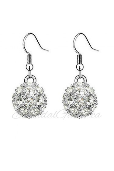 Drop Earrings Women's Alloy Earring Cubic Zirconia