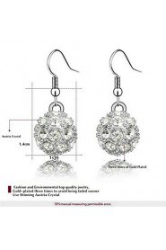 Drop Earrings Women's Alloy Earring Cubic Zirconia