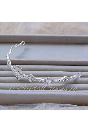 Fashion Simple Style Silver Color Rhinestone Headband For Wedding Or Party A1129A