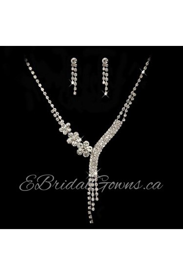 Jewelry Set Women's Anniversary / Wedding / Engagement / Birthday / Special Occasion Jewelry Sets Cubic Zirconia / Alloy Cubic Zirconia