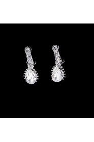 Jewelry Set Women's Anniversary / Wedding / Engagement / Birthday / Gift / Party / Special Occasion Jewelry Sets AlloyRhinestone / Cubic