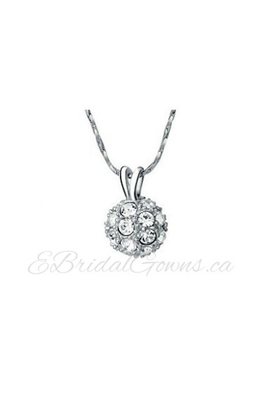 Women's Alloy Necklace Anniversary / Birthday / Gift / Party / Daily Cubic Zirconia