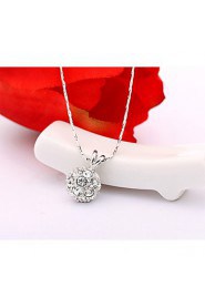 Women's Alloy Necklace Anniversary / Birthday / Gift / Party / Daily Cubic Zirconia