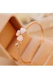 Opal Love Clover Bracelet