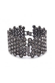 Women's Chain Bracelet Alloy Rhinestone