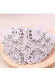 Wedding/Party Elegant Rhinestone Flowers Wrist Corsages