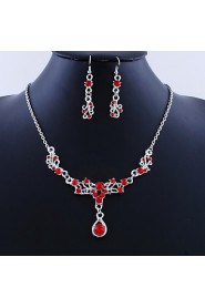 Jewelry Set Women's Birthday / Gift / Party / Daily / Special Occasion Jewelry Sets Alloy Necklaces / Earrings As the Picture