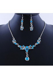 Jewelry Set Women's Birthday / Gift / Party / Daily / Special Occasion Jewelry Sets Alloy Necklaces / Earrings As the Picture