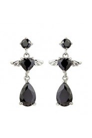 Drop Earrings Couples'/Kid's/Women's Cubic Zirconia Earring Cubic Zirconia