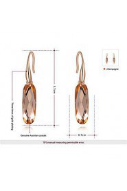 Drop Earrings Women's Alloy Earring Cubic Zirconia