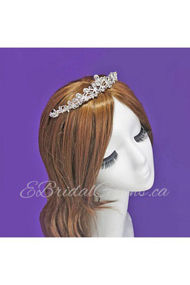 Lovely Rhinestone / Alloy Headpiece-Wedding / Special Occasion / Outdoor Tiaras