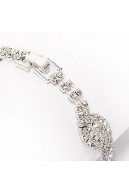 Women's Personalized Bracelet Cubic Zirconia/Alloy Cubic Zirconia