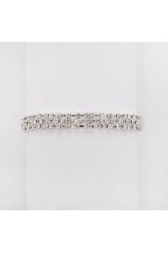 Women's Personalized Bracelet Cubic Zirconia/Alloy Cubic Zirconia