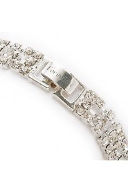 Women's Personalized Bracelet Cubic Zirconia/Alloy Cubic Zirconia