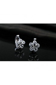 Stud Earrings Women's Alloy Earring Cubic Zirconia