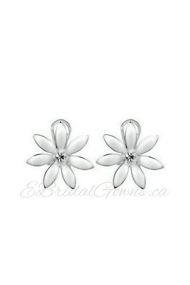 Stud Earrings Women's Alloy Earring Opal