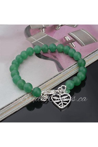 Agate Hoop Bracelet Integrated