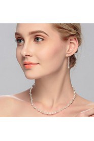 Jewelry Set Women's Anniversary / Wedding / Engagement / Birthday / Gift / Party / Daily / Special Occasion Jewelry Sets Imitation Pearl