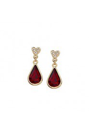 Drop Earrings Women's Alloy Earring Cubic Zirconia