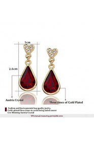 Drop Earrings Women's Alloy Earring Cubic Zirconia