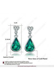 Drop Earrings Women's Alloy Earring Cubic Zirconia