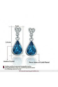 Drop Earrings Women's Alloy Earring Cubic Zirconia