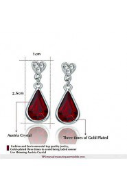 Drop Earrings Women's Alloy Earring Cubic Zirconia