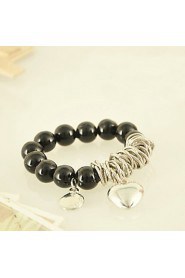 Women's Charm Bracelet Alloy/Acrylic