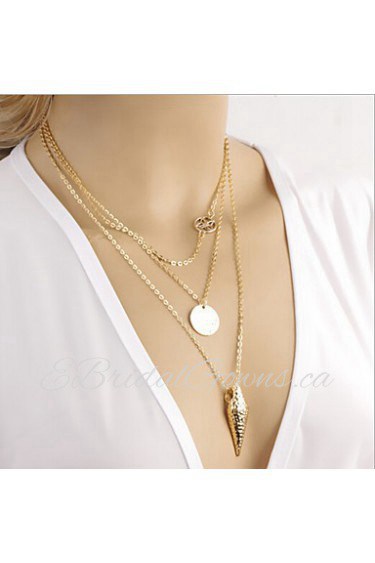 The arrow pierced metal ID multilayer Butterfly Necklace