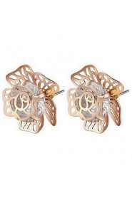 Stud Earrings Women's Alloy Earring Cubic Zirconia