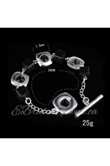 Fashion Sterling Silver Plated Women's Bracelet