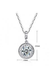 Women's Alloy Necklace Anniversary / Engagement / Birthday / Gift / Party / Daily / Special Occasion