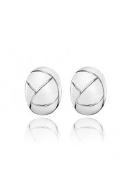 Women's Gold/Alloy Stud Earrings With